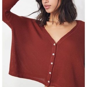 Urban Outfitters Burnt Orange Long Sleeve